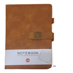 A5 Notebook with Magnet Closure and Pen Loop - ARIO